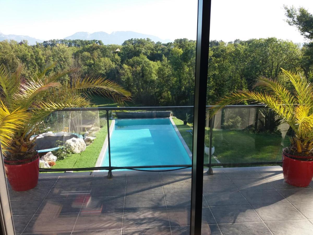 Chambres, Cuisine, Piscine, Spa, Billards, Airhockey, Nature Fillinges Екстер'єр фото